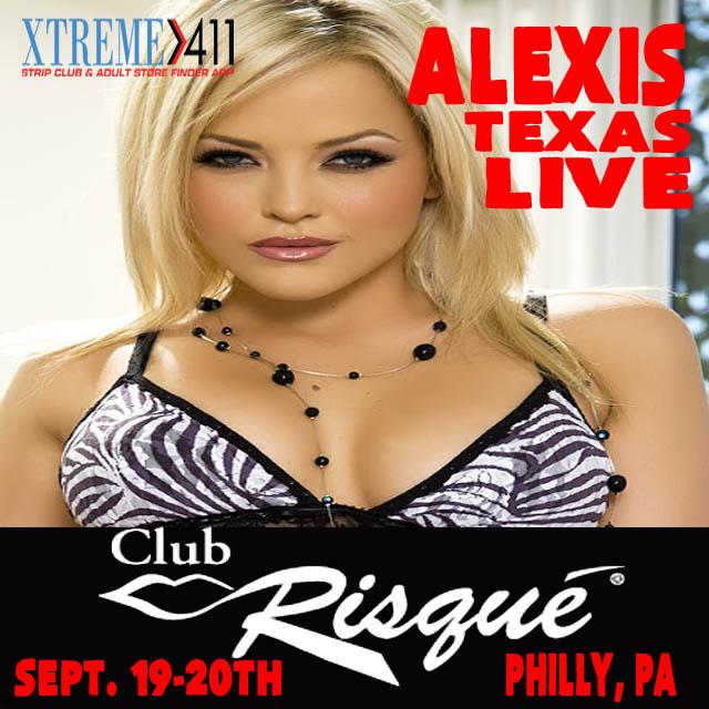 Party - Alexis Texas LIVE | Club Risque Philadelphia - Club Risque, PA Philadelphia in 